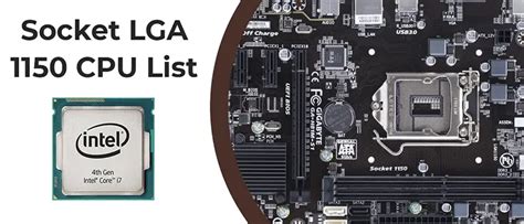 Socket LGA 1150 – CPU list, specs and best upgrade for 2023.